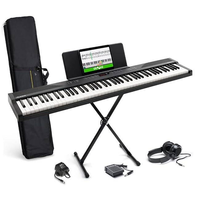 Alesis Recital Play, clavier 88 touches avec pied, pédale et casque
