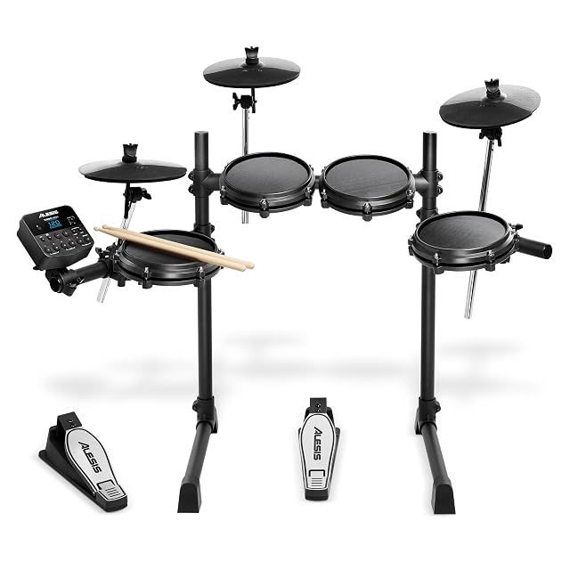 Batterie électronique Alesis Turbo Mesh avec rack en acier
