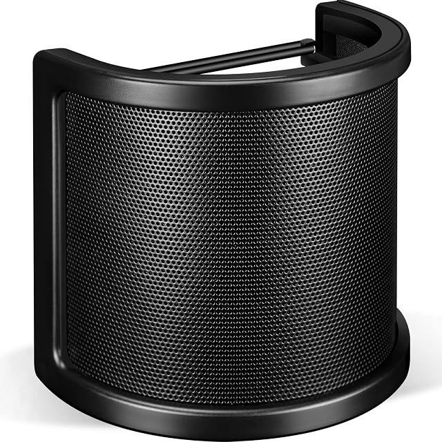 Filtre anti-pop aokeo avec couche de bonnette en mousse