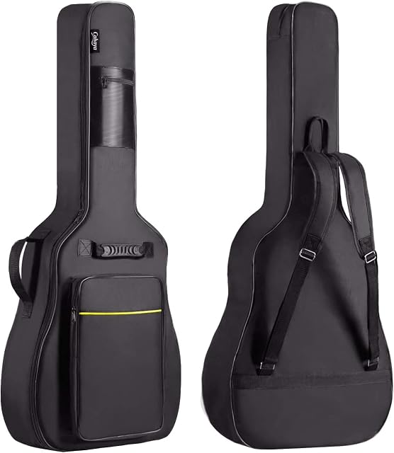 Housse CAHAYA rembourrée 8 mm pour guitare acoustique