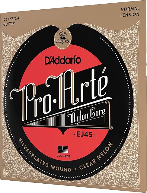 Jeu de cordes nylon D’Addario Pro-Arté pour guitare classique