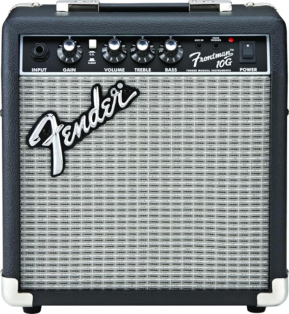 Fender Frontman 10G, ampli guitare d’étude à grille argentée