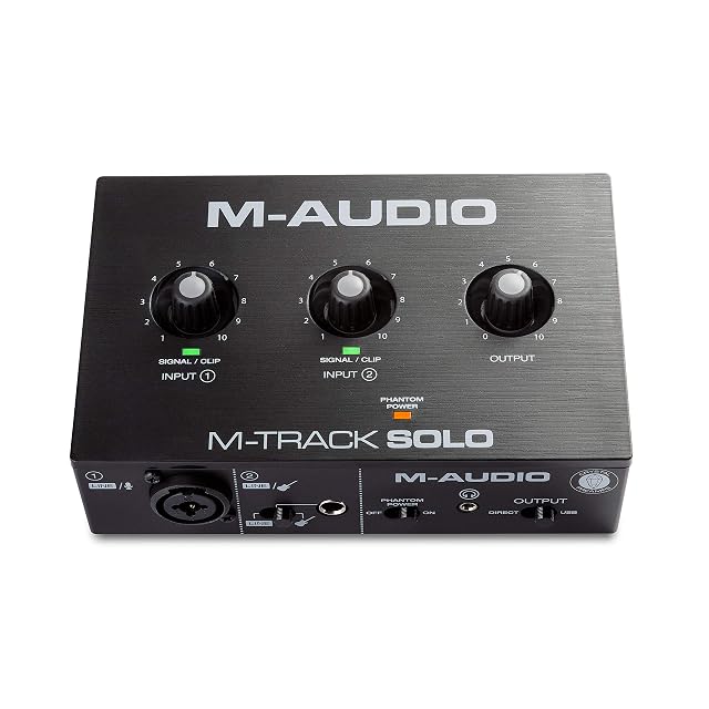 Interface audio USB compacte M-Audio M-Track Solo